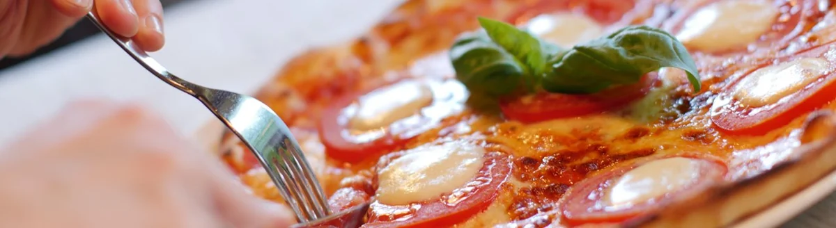 Pizza from our Italian kitchen